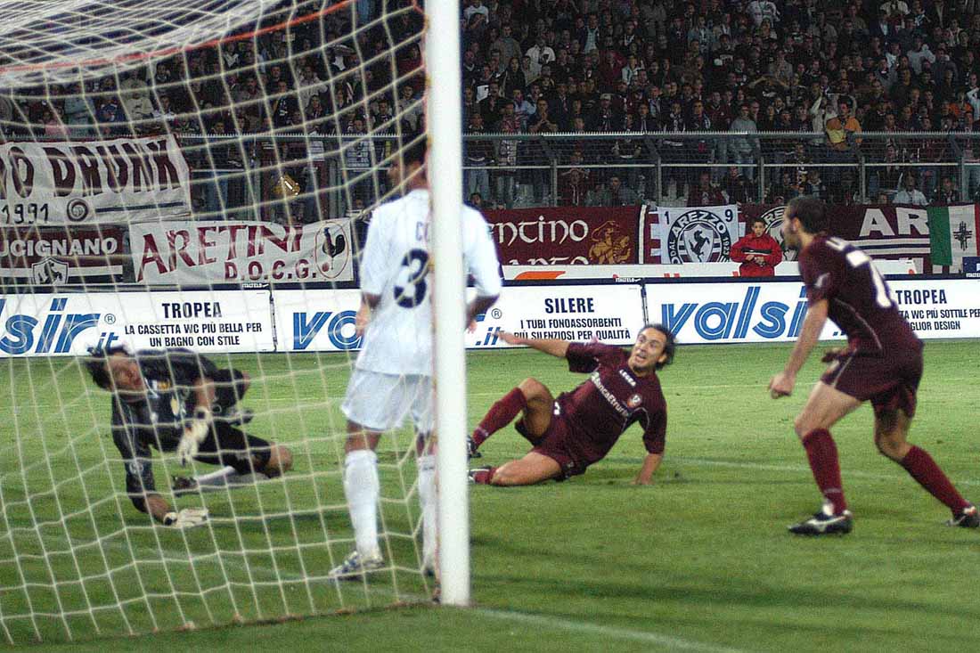Il gol segnato in B al Comunale contro il Genoa